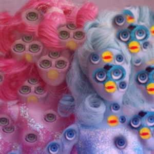 Biblically Accurate Angel Furby Print