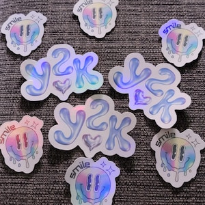 Y2K Holographic Stickers