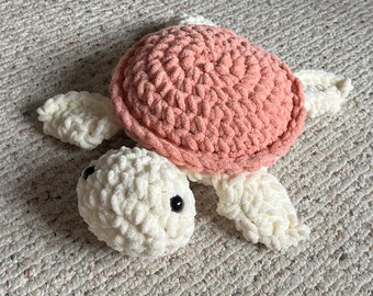 Pink Amigurimi Turtle