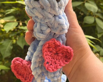 Plush Blue Jellyfish