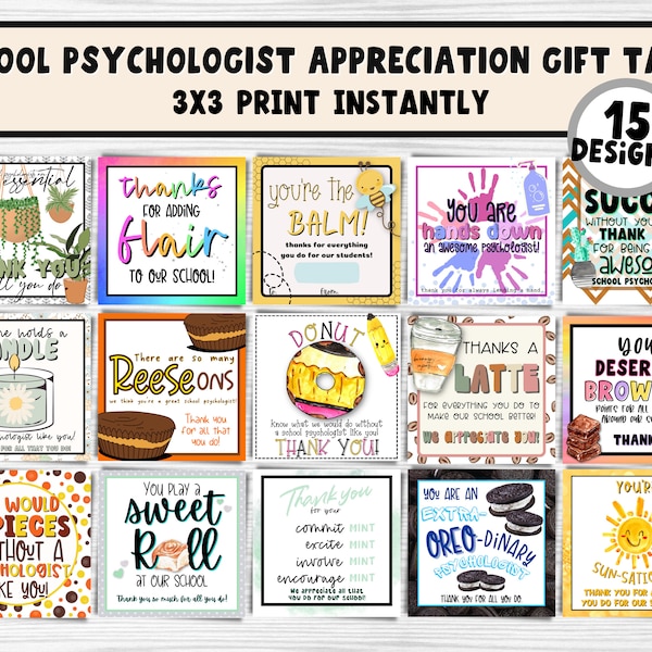 School Psychologist Etsy