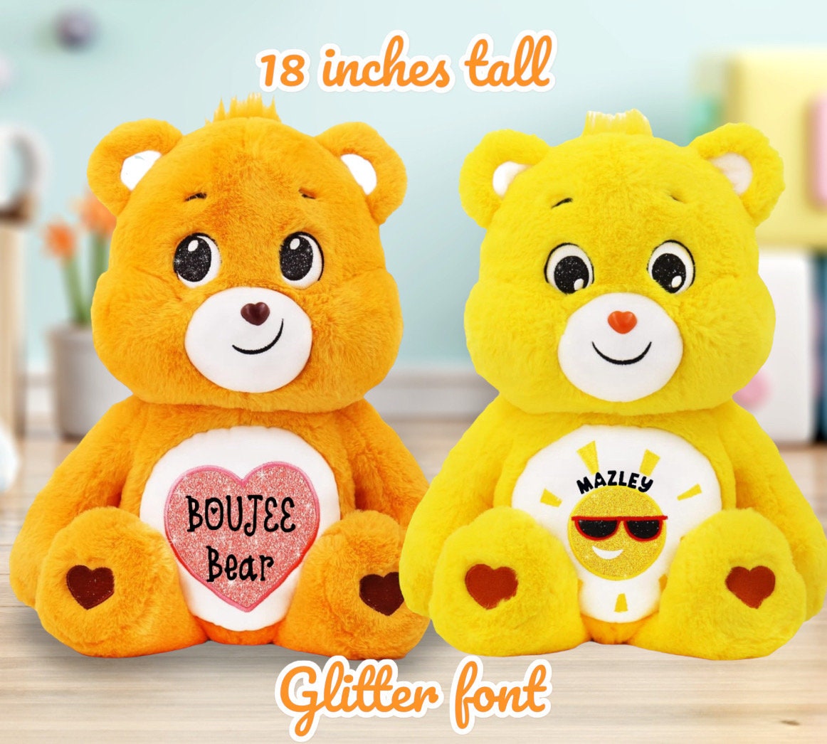 Glitter Care Bear Plush: 18