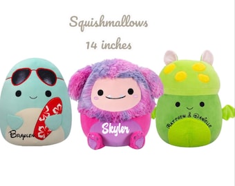 Large Squishmallows personalized