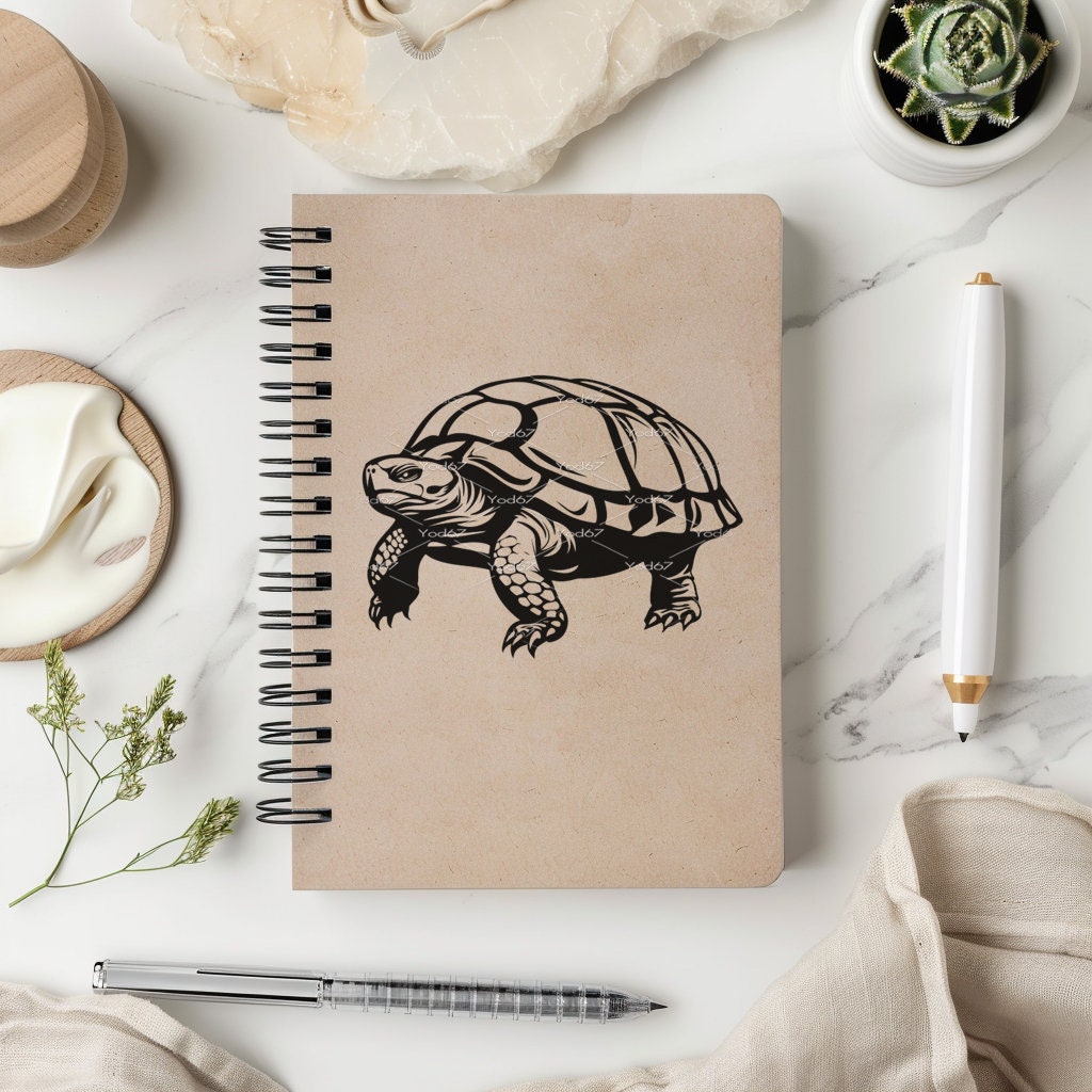 Vector Land Turtle Land Turtle SVG, Turtle Vector Clipart Design, Land Turtle Png, Svg ...