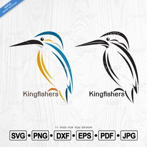 Eisvogel SVG, Eisvogel Png, Eisvogel für Cricut, schöner Vogel, Eisvogel DXF, Vogel Clipart, Eisvogel Clipart Vektor EPS.