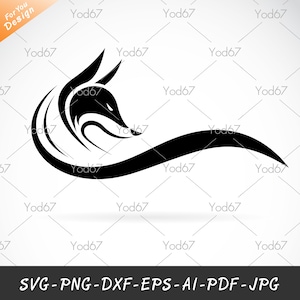 Renard SVG, renard Png, fichier coupé renard pour Cricut, Silhouette renard, chien Svg, conception des cliparts renard. Fichiers svg animaux, vecteur renard, faune sauvage, coupés.