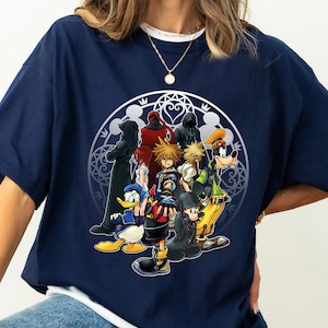 Disney Kingdom Hearts Dark Squad T-Shirt, Disneyland Familie Passendes Shirt, Magic Kingdom T-Shirt, Walt Disney World T-Shirt