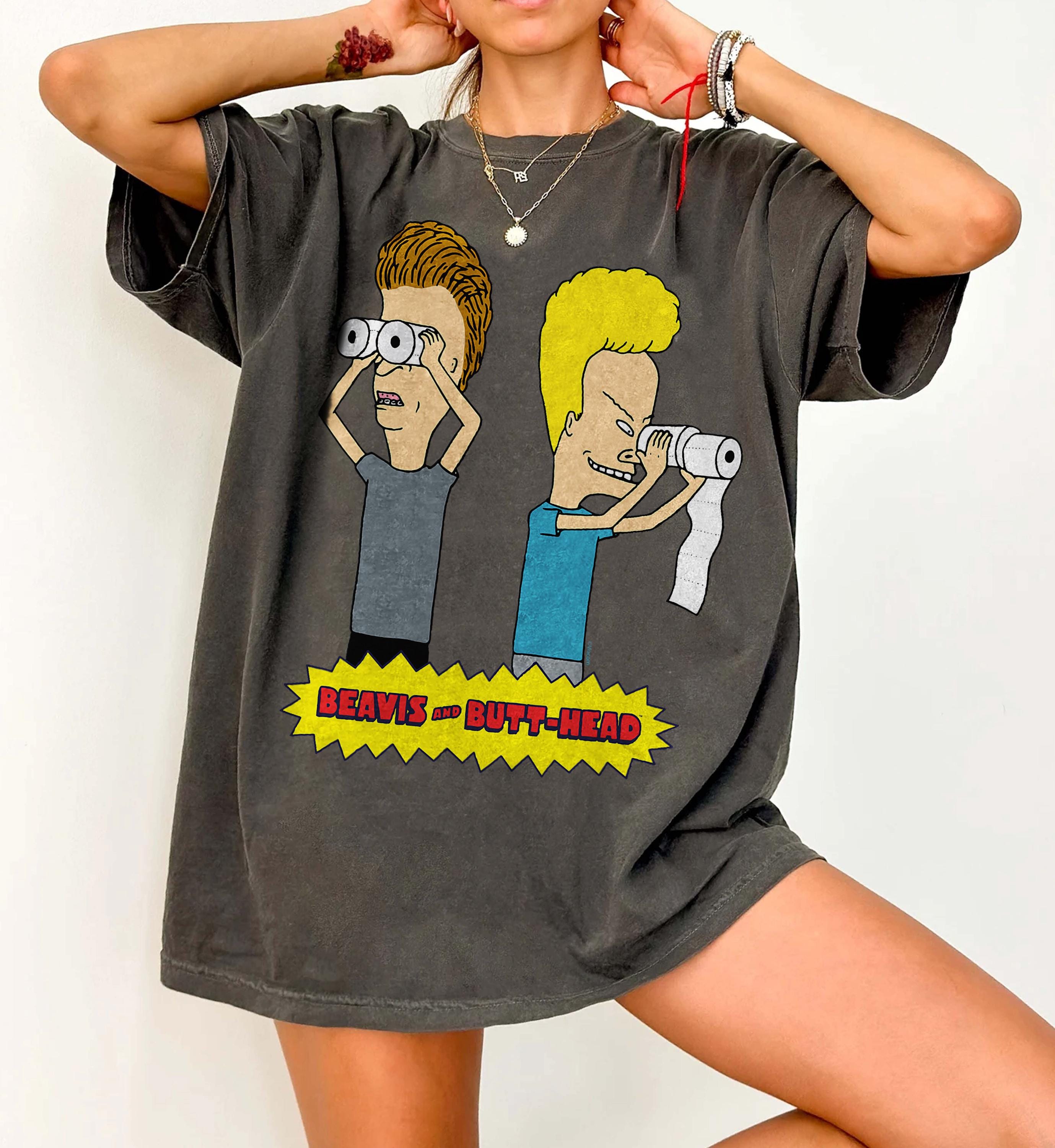 MTV Beavis and Butthead Throwback 90s Shirt, Music Television Logo