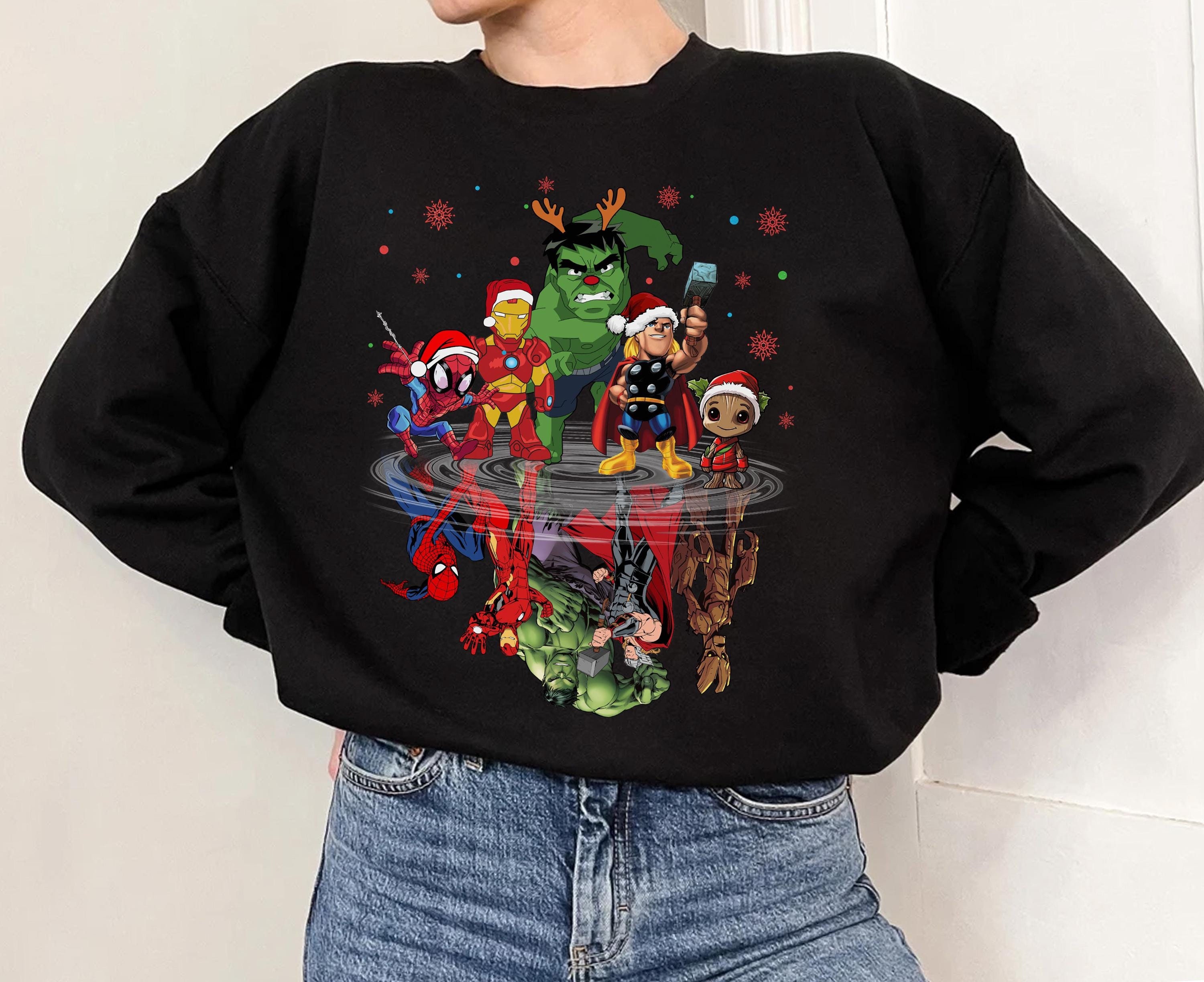 Marvel Men's Hulk Rock Sweatshirt - Heavy Blend Cotton Graphic Sweatshirt, Official Licensed Apparel