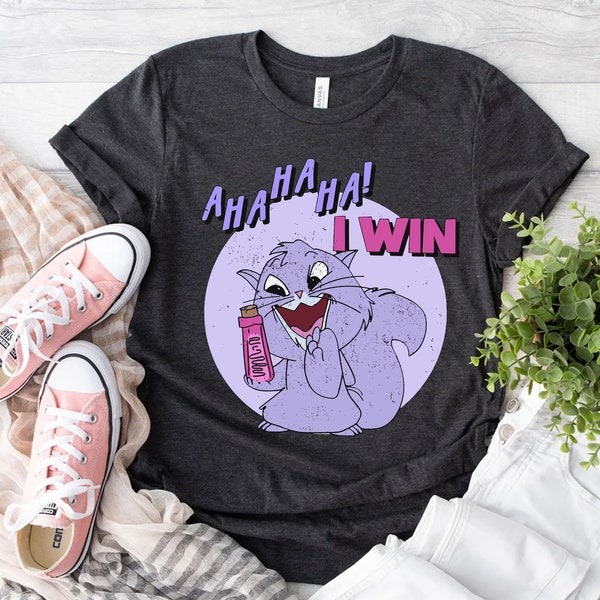 Disney The Emperor's New Groove Yzma Cat Ahaha Ik win shirt, Magic Kingdom, Disneyland Family Matching Tee, Animal Kingdom Shirt