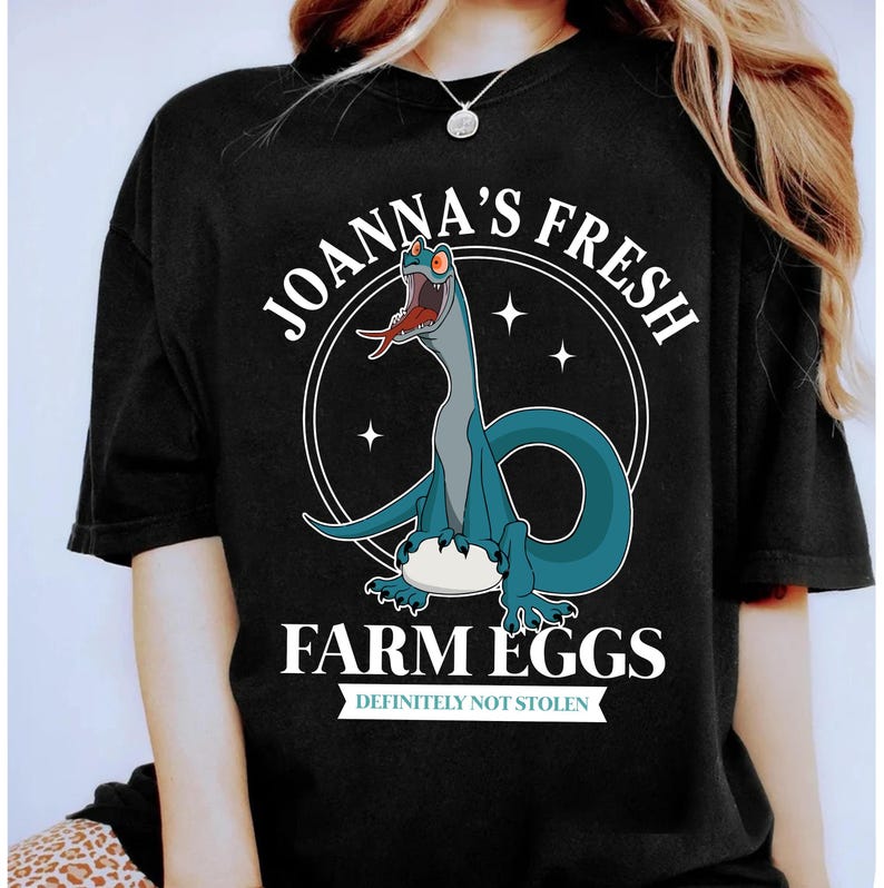Koszulka Disney Joanna Rescuers Down Under, Koszulka Joanna's Fresh Farm Eggs, Koszulka rodzinna Disneyland, Koszulka Disneyland Animal Kingdom zdjęcie 1