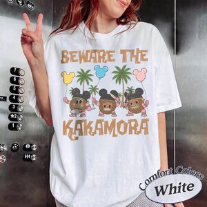Disney Moana Kakamora Coconut Comfort Colors Shirt, Beware Of The Kakamora Shirt, Magic Kingdom, Disneyland Trip Family Matching Tee image 4