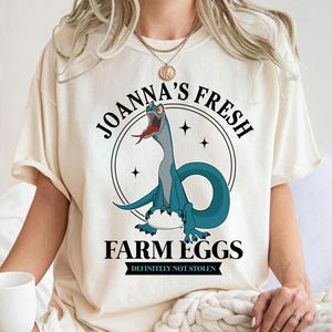 Koszulka Disney Joanna Rescuers Down Under, Koszulka Joanna's Fresh Farm Eggs, Koszulka rodzinna Disneyland, Koszulka Disneyland Animal Kingdom zdjęcie 4