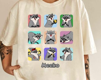 ディズニー ポカホンタス ミーコ エモーション グラフィック Tシャツ