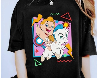 90s Baby Hercules and Pegasus Shirt Disney Hercules Shirt, Disney World Disneyland Family Matching Tee, Animal Kingdom Shirts