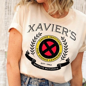 Marvel X-Men Xavier Institute für höheres Lernen T-Shirt, Marvel Superheld Shirt, Marvel Serie Shirt Unisex Erwachsene T-Shirt Kind T-Shirt
