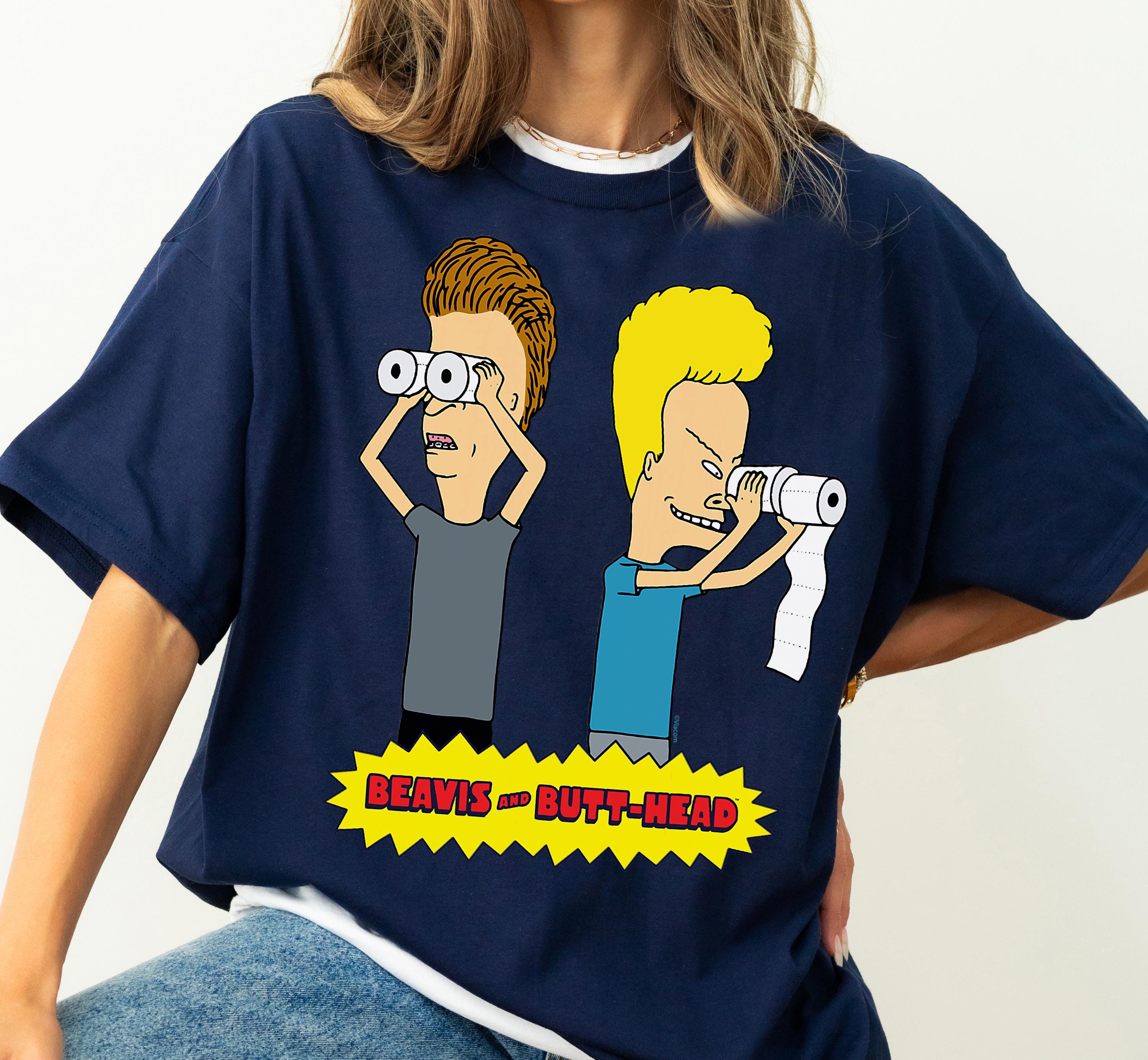 MTV Beavis and Butthead Throwback 90s T-shirt, Music Television