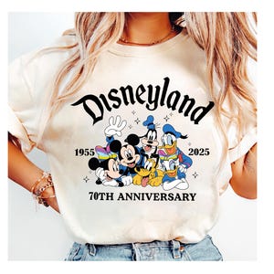Disneyland 70th anniversary shirt - Etsy 日本
