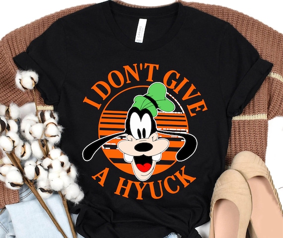 Retro 90s Disney Goofy I Don't Give A Hyuck Shirt, A Goofy Movie