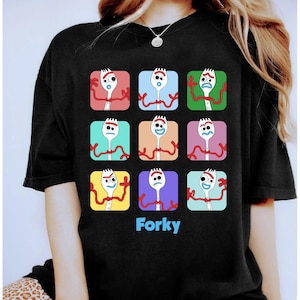 Disney Toy Story Forky Emotions Shirt, Forky Moods Shirt, Disney World Disneyland Family Matching Tee, Animal Kingdom Shirts