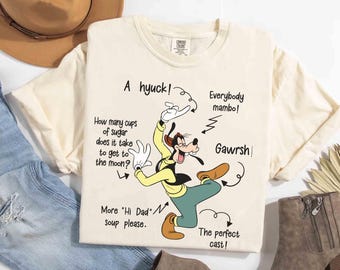 Disney A Goofy Movie Shirt, Goofy Powerline Shirt, Funny Goofy Dad Shirt, Mickey and Friends Retro Goofy T-Shirt, Disneyland Trip Tee