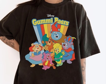 Disney Adventures of the Gummi Bears Retro T-Shirt, Magic Kingdom Family Matching Tee Trip, Disneyland Vacation Trip Gift , Animal Kingdom