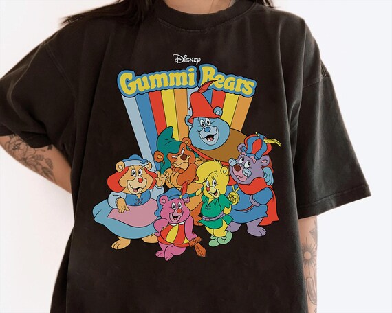 Disney Adventures of the Gummi Bears Retro T-Shirt, Magic Kingdom Family Matching Tee Trip, Disneyland Vacation Trip Gift , Animal Kingdom