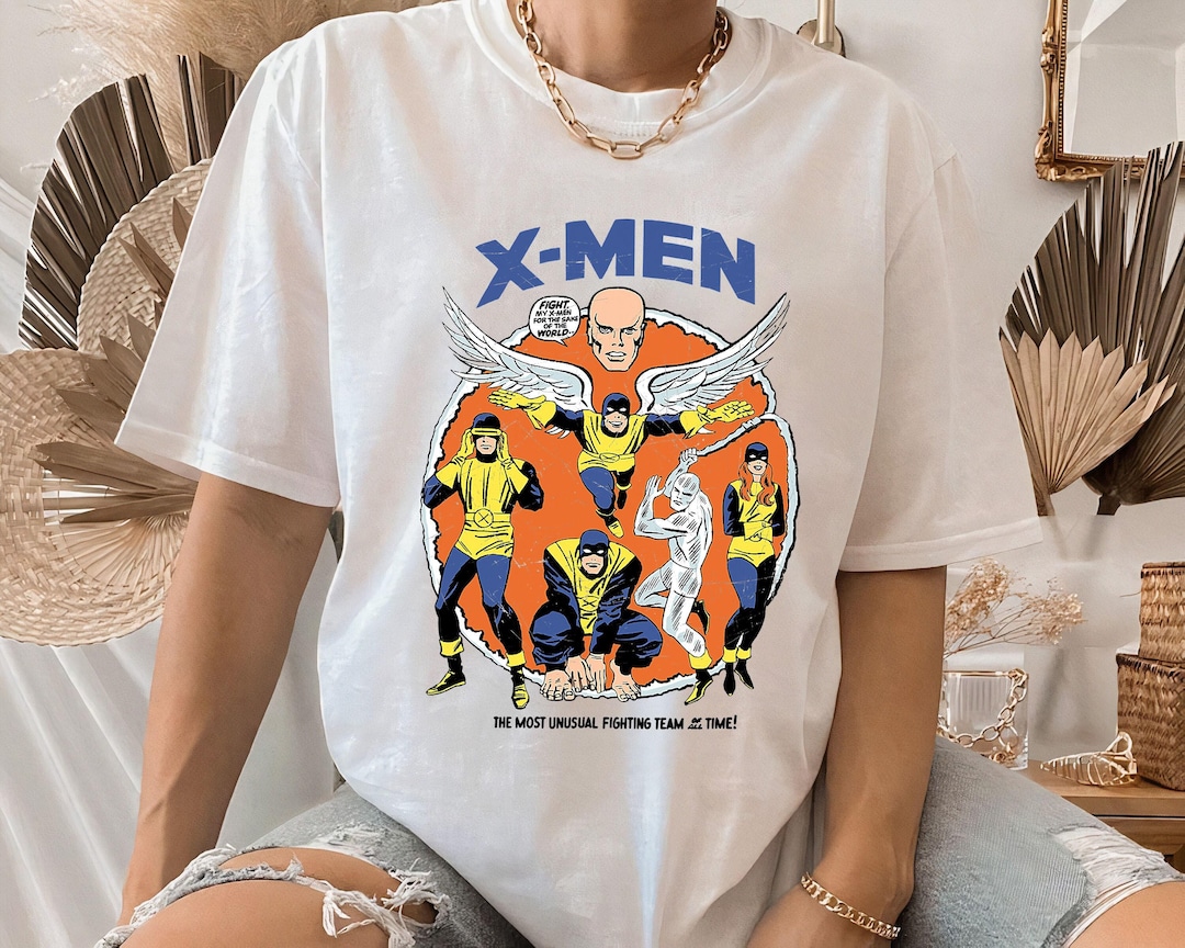 90s X-MEN MARVEL Tシャツ　XL X-Men Animated Series 90's Team Marvel Comics Officially Licensed