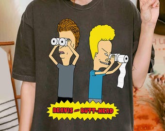 MTV Beavis and Butthead Throwback 90s T-shirt, Music Television