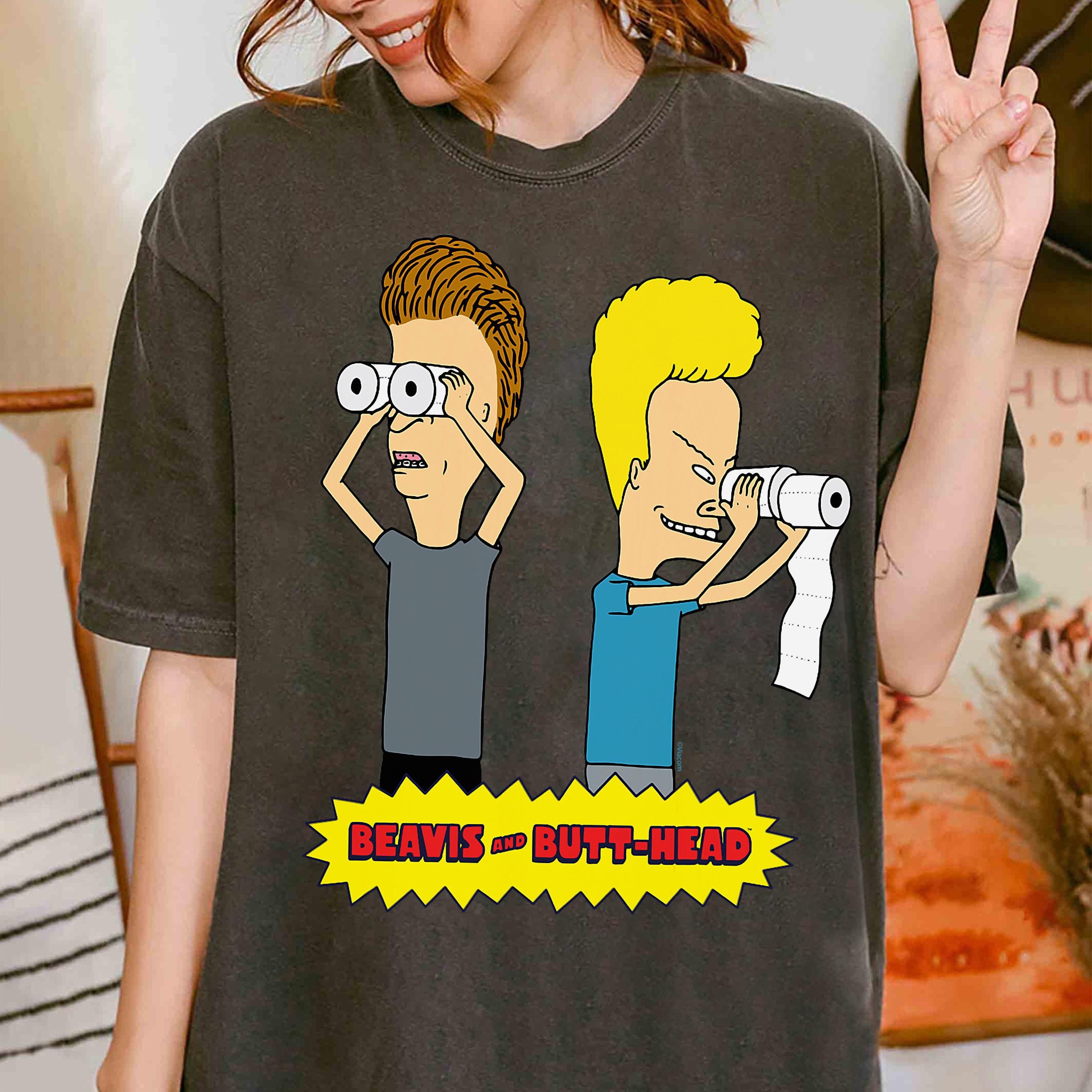 【希少 90s】BEAVIS AND BUTT-HEAD Tシャツ Mサイズ Amazon.com: MTV Beavis and Butthead 90s TV Beavis and Butt Head