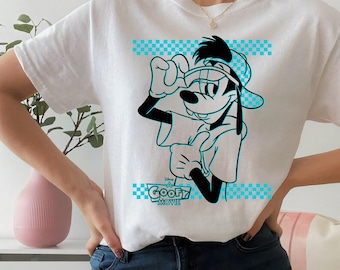 Disney A Goofy Movie Max Goof 90s Portrait Retro T-Shirt, Magic Kingdom Family Matching Tee Trip Unisex Adult T-shirt Kid T-shirt