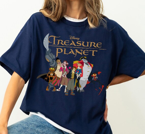 Disney Treasure Planet Logo and Characters T-shirt, Disney World