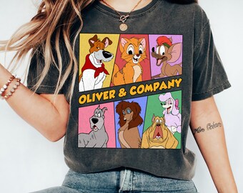 Disney Oliver and Company Group Vintage Shirt Unisex Shirt