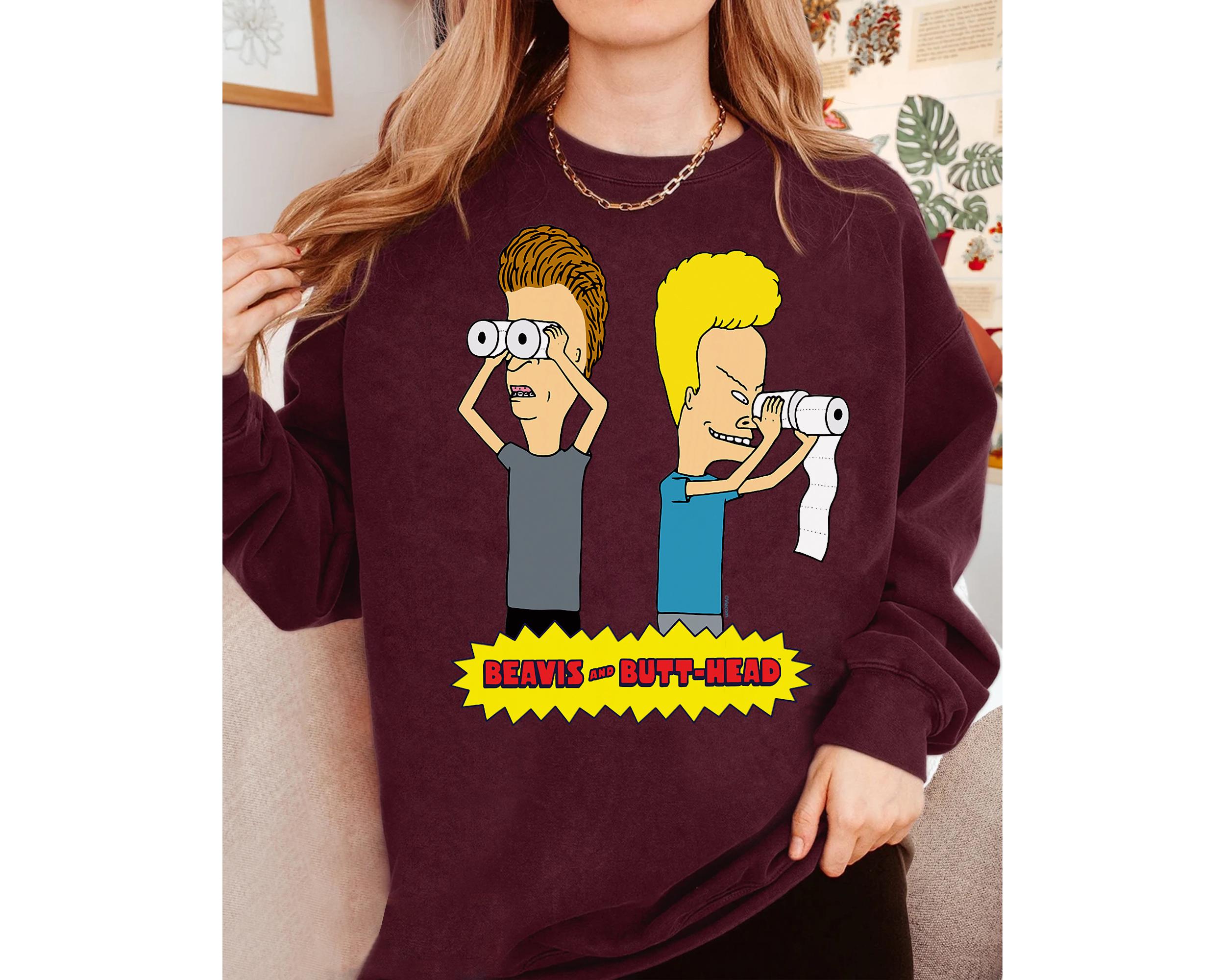 MTV Beavis and Butthead Throwback 90s T-shirt, Music Television