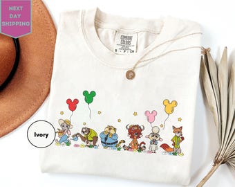 Camiseta "Protege a la manada" de Disney Zootopia, camiseta "Priscilla" de Judy Hopps y Nick Wilde, camiseta "Zootopia Mickey Balloons", camiseta familiar a juego de Disneyland