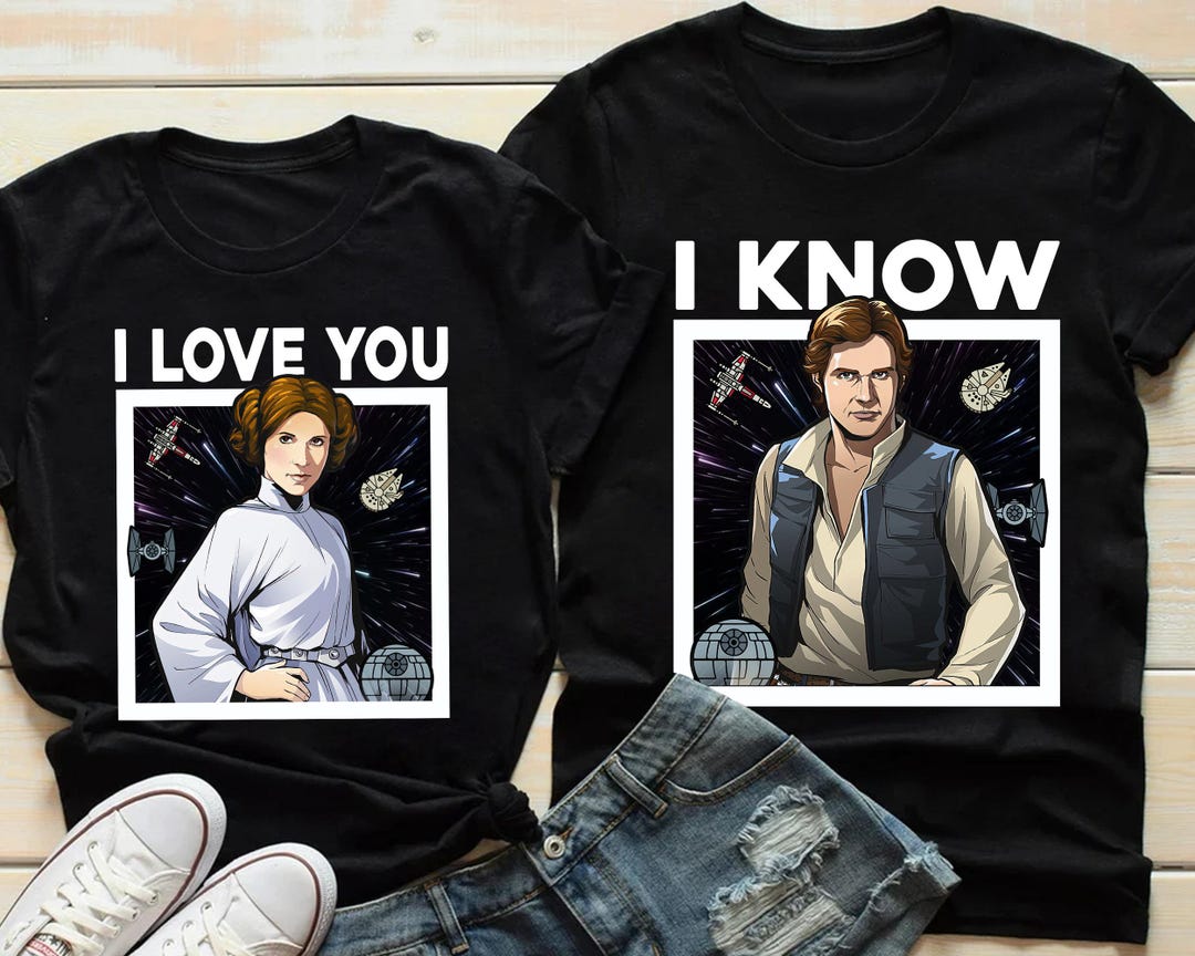 スターウォーズ レイア姫とハン・ソロの「I Love You I Know Valentine