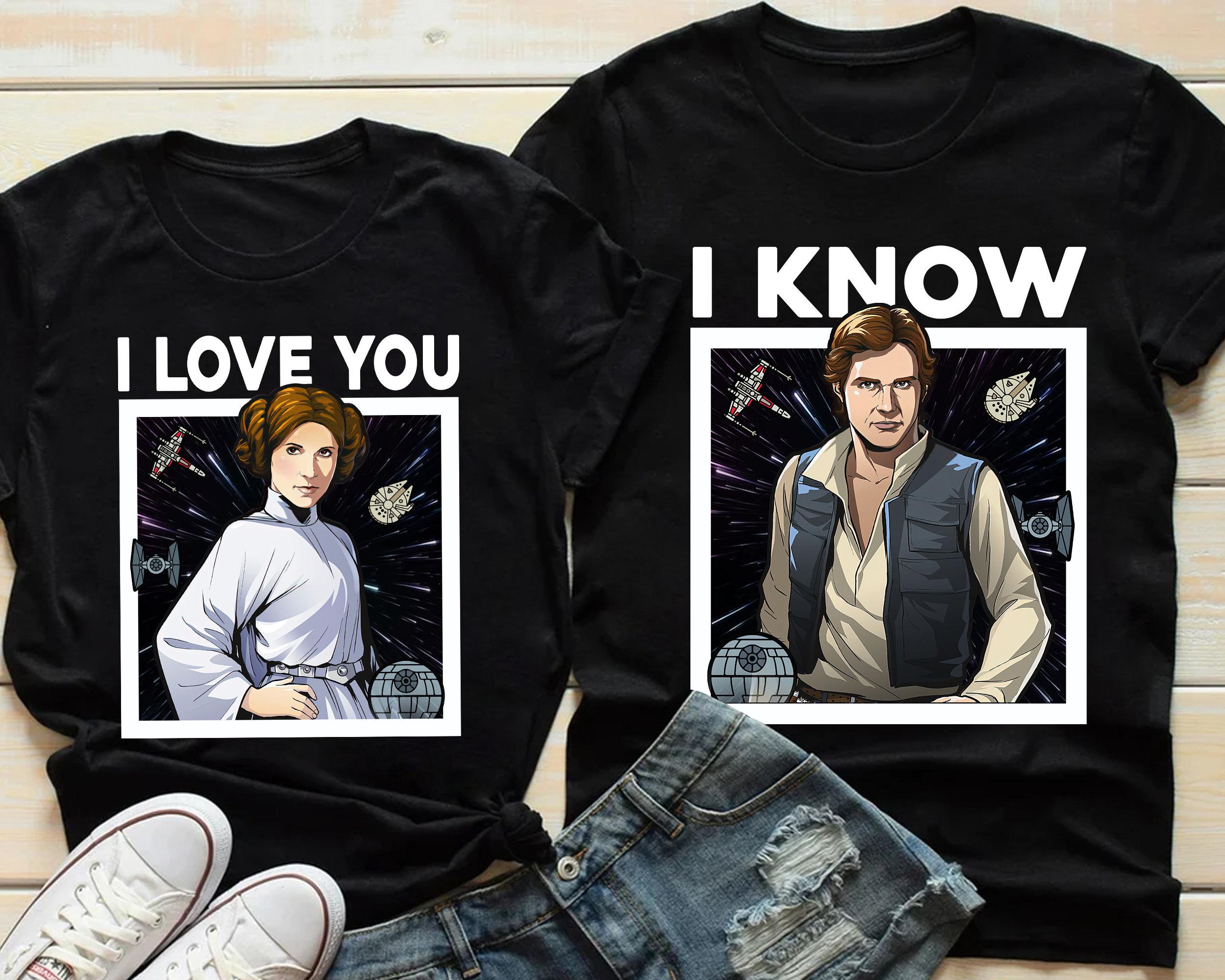 スターウォーズ レイア姫とハン・ソロの「I Love You I Know Valentine
