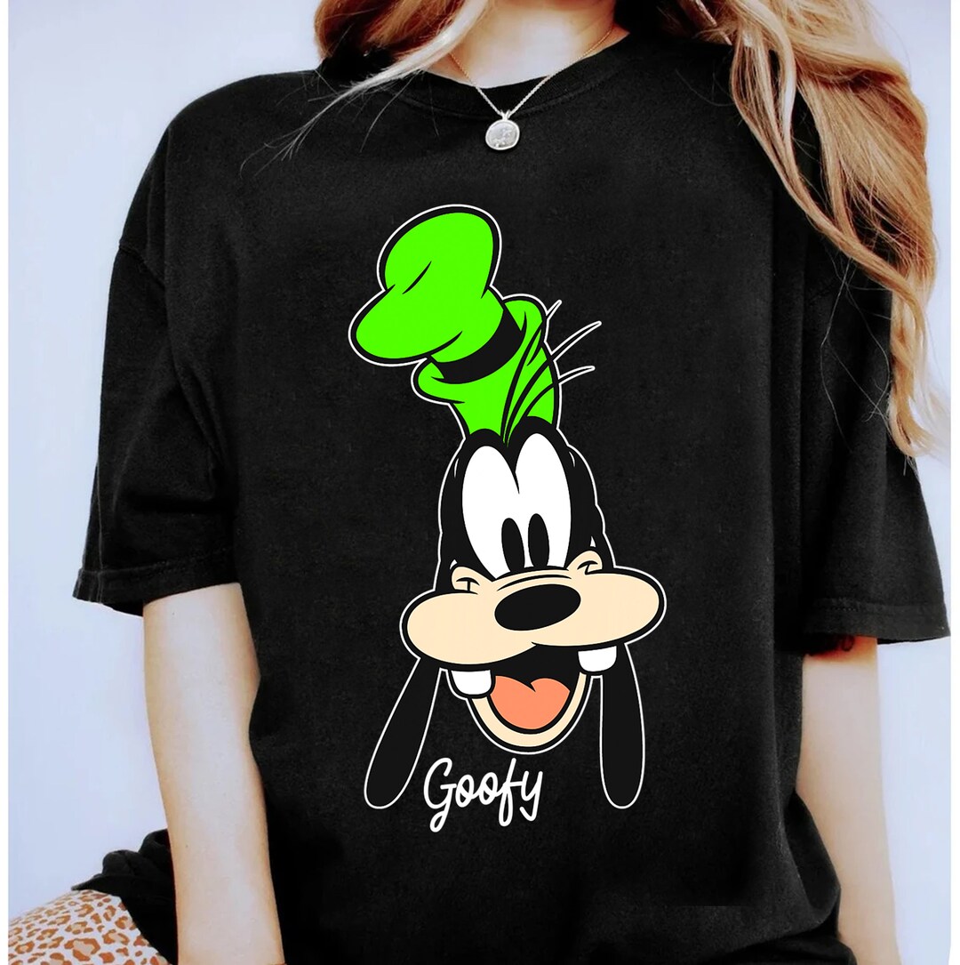 Disney Goofy Big Face Shirt, Mickey and Friends Retro Goofy T