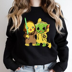 Star Wars Baby Yoda Shirt, süßes Baby Yoda Freunde Passendes Kostüm Shirt, Disneyland Familienurlaub Geschenk Unisex Erwachsene T-Shirt Kind T-Shirt Bild 2