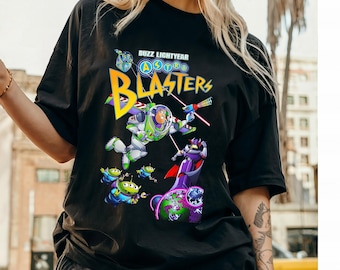Camiseta de Buzz Lightyear de Toy Story de Disney Pixar, camiseta de Toy Story Land, regalo para vacaciones familiares en Disneyland, camiseta de Magic Kingdom