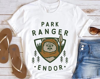 Cute Ewok Shirt, Star Wars Ewok Park Ranger Endor T-Shirt, Disney Unisex T-shirt, Star Wars Cute Shirt, Disneytrip Sweatshirt Hoodie Gift