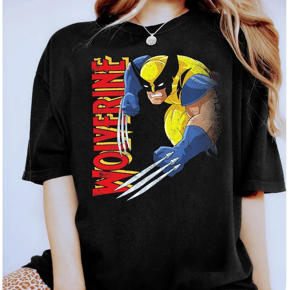 90s marvel Wolverine Tシャツ X-MENアメコミマーベル Amazon.com: Marvel X-Men Wolverine Vintage Claw Slice