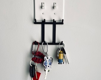 Creative Key Cool Key Holder For Wall Key Organizer 3D Printed