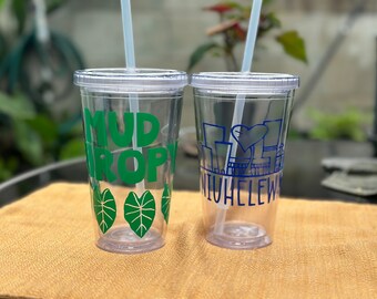 Vaso de doble pared de 16 oz