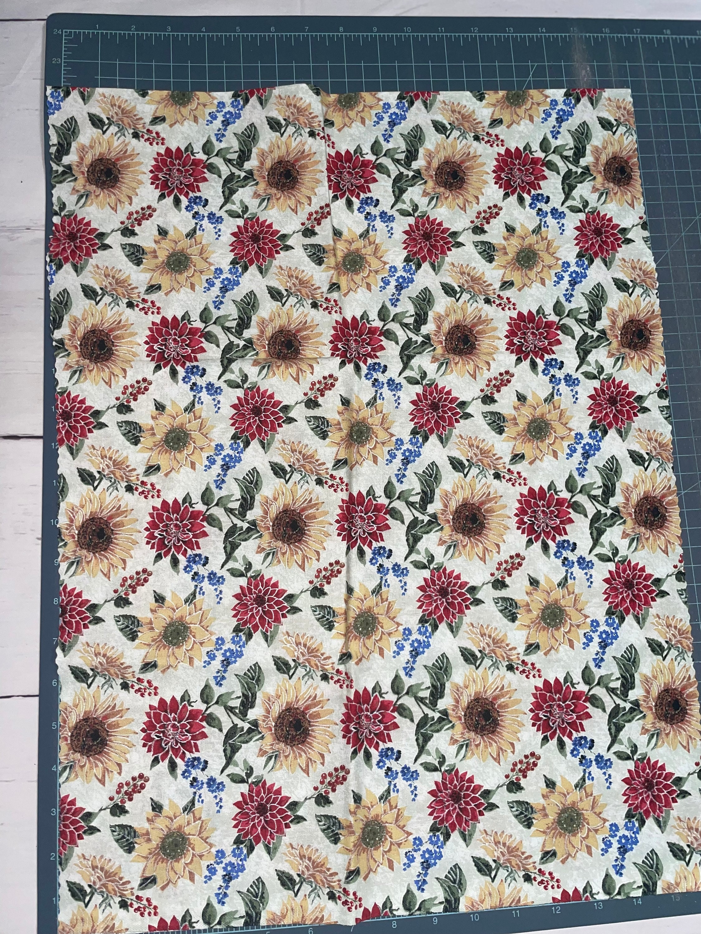 Fall Splendor Brown Sunflower Fabric 28401-A from Quilting Treasures by The Yard
