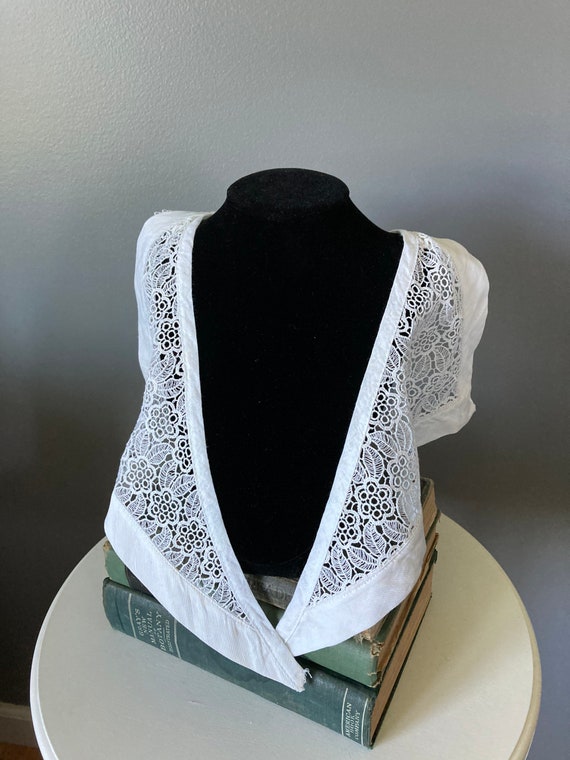 cotton lace shawl