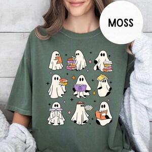Söt Acotar-spöktröja, spökläsning En domstol av dimma och raseri t-shirt, SJM-bokläsare, SJM-bokspökt-shirt, SJM Halloween-tröja