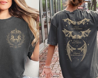 The Bat Boys Comfort Color Shirt, camouflage print Shirt, Acotar the Bat Boys, Acotar Shirt Azriel, Acotar Shirt Azriel