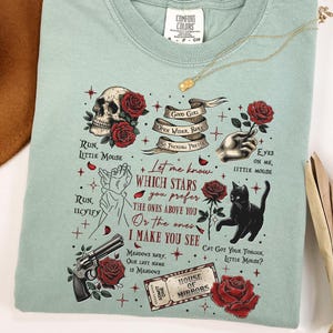 Comfort Colors Run Little Mouse Shirt, Haunting Adeline Shirt, Dark Romance Book Merch T-Shirt, Spicy Book Shirt, Smut Reader Gift Shirt