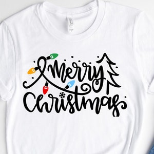 Frohe und helles Sweatshirt, Weihnachtssweatshirt, Familien-Weihnachtssweatshirt, Weihnachtssweatshirts für Frauen, frohes Weihnachten-Sweatshirt
